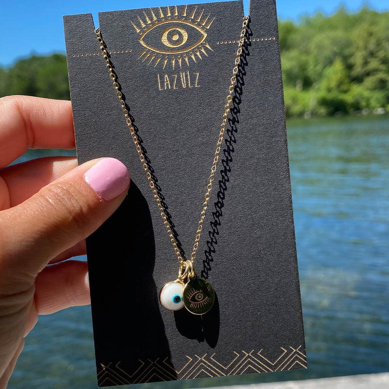 Everyday Must Have with Evil Eye Necklace - Lazulz
